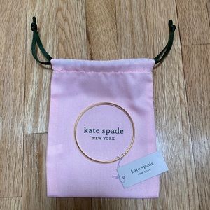 GOLD KATE SPADE HEART OF GOLD BANGLE BRACELET